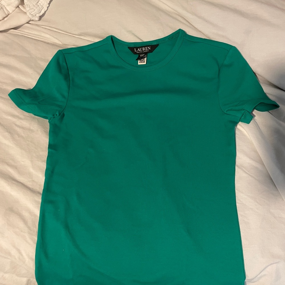 Ralph Lauren Women's Green Top